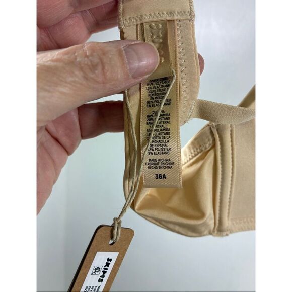 SKIMS NWT T-Shirt Bra in Sand Size 36A - Picture 6 of 7